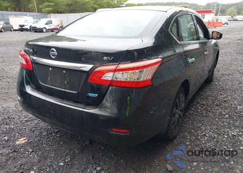 2014 Nissan Sentra Sv z USA, uszkodzony, nr VIN 3N1AB7AP9EL696745